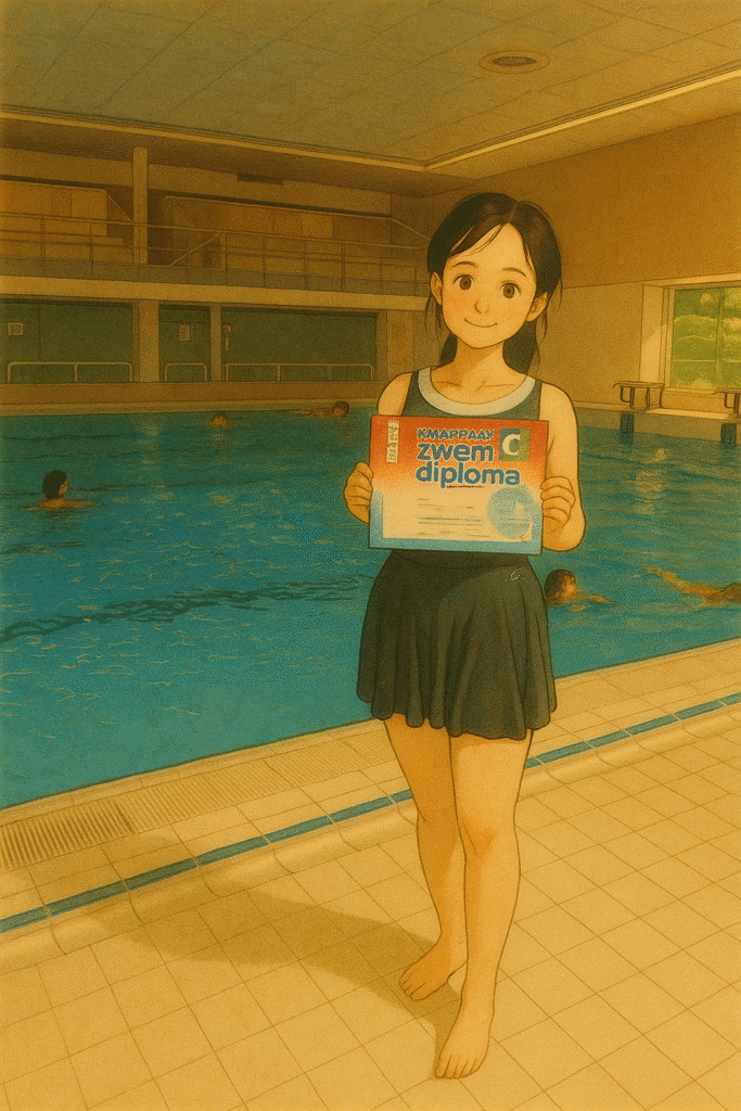 4月 – 游泳C证